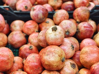 pomegranate harvest for food patterns 