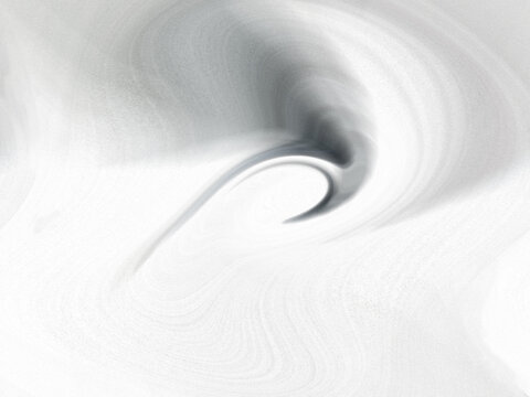 Abstract Grey Digital Curves On White And Light Grey Background  - Twirl Effect