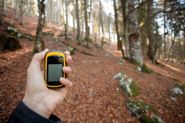 finding the right position in the forest via gps