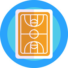Basketball equipment icons set. Outline set of basketball equipment vector icons for web design isolated on white background