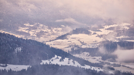 Naklejka premium Pieniny, Polska.