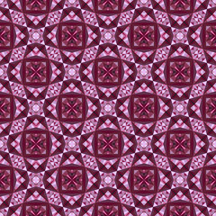 Geometric seamless pattern, ornament, abstract background, fashion print, vector texture.