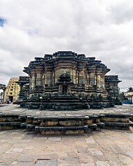 Hoysaleswara temple, known as the Halebidu temple, is a 12th-cen