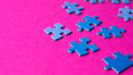 blue puzzles, textures and background