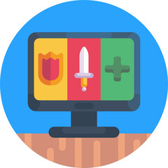 eSports & Gaming Vector Icon Set.