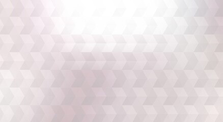 White brilliance geometric abstract pattern. Light metal polished mosaic background.