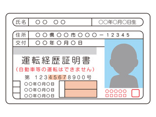 運転経歴証明書