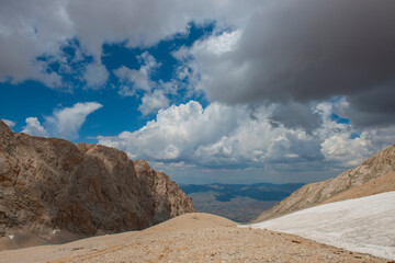 Aladaglar National Park (glacier landscape ) Nigde, Turkey.