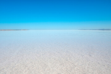 Salt Lake ( Tuzgölü ) Aksaray, Turkey.