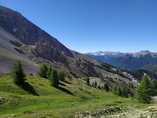 Fototapeta na wymiar Col d' Izoard , Hautes-Alpes
