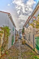 Saint Martin de Ré, France, HDR Image