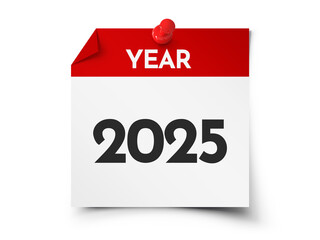 Year 2025 note