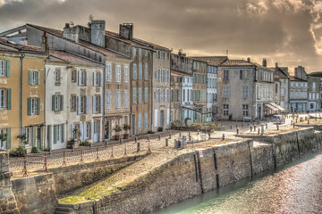 Fototapeta na wymiar Saint Martin de Ré, France, HDR Image