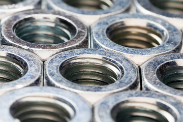 Obraz premium steel fasteners made steel