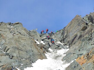 Grossglockner Mountain Alps Austria, High Alpine Road climbing 