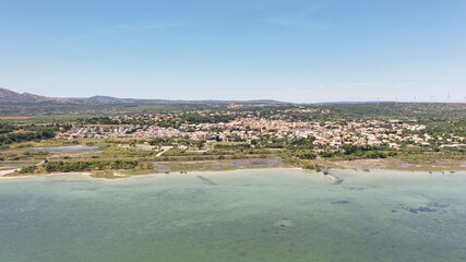 survol du parc naturel régional de la Narbonnaise