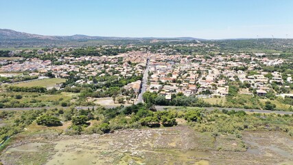 survol du parc naturel régional de la Narbonnaise