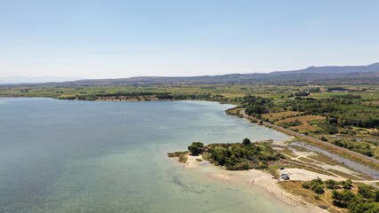 survol du parc naturel régional de la Narbonnaise