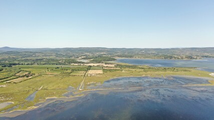 survol du parc naturel régional de la Narbonnaise