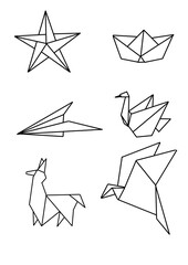 Origami illustration