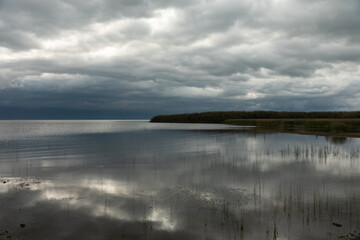 view of the calm waters of Lake Iznik