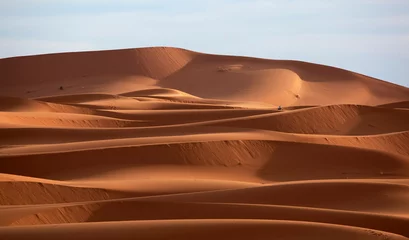 Foto op Plexiglas Erg Chebbi woestijn, Erg Chebbi Desert © AGAMI