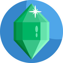 Jewels gems. Jewelry diamond, jewel heart crystal gem and diamonds gemstone isolated vector illustration set