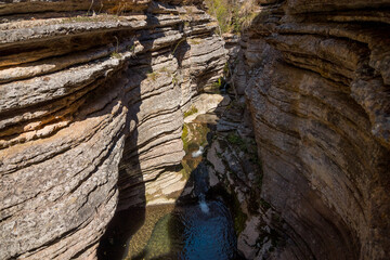 Rosomacki lonci, natural rock formation in Stara Planina, Serbia