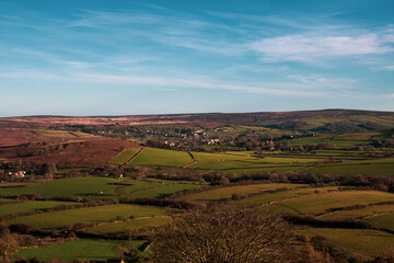 Fototapeta premium landscape in Yorkshire 