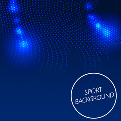 Obraz premium Sport background. Modern sport background for web site, wallpaper, poster, placard and ad. Useful for backdrop, cover, banner and print materials. Sporty background, vector illustration