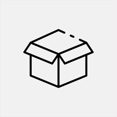 Box vector icon 