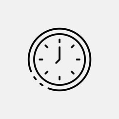 Watch vector icon illustration sign