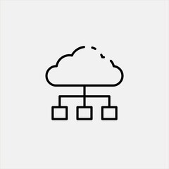 cloud computing icon
