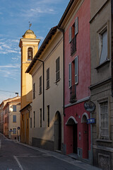 Fototapeta na wymiar Altstadt von Piacenza in der Emilia-Romagna in Italien 