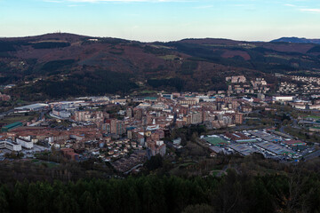 Fototapeta premium cityscape of the city of bilbao in the basque country