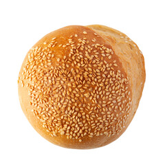 Bread isolated on white background.