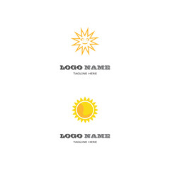 Fototapeta premium Sun Vector illustration Icon Logo Template design