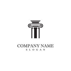 Column Logo Template vector symbol nature