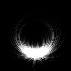 フラッシュ　光　効果線　光　抽象