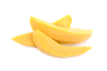 Pickled Mango isolated on white