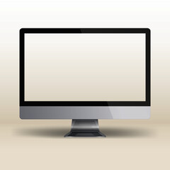 Desktop screen mockup