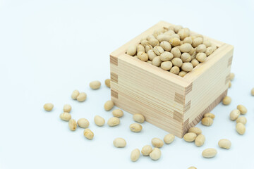 節分の豆まきイメージ