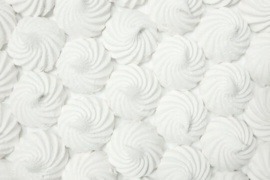 White background texture from set of marshmallow