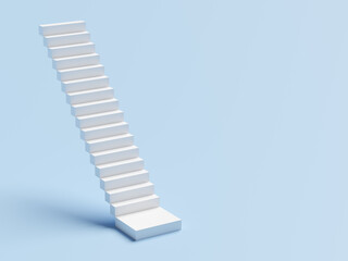 Abstract staircase. Stairs with steps, business concept