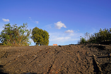 Demolition of a building in Halle Saale