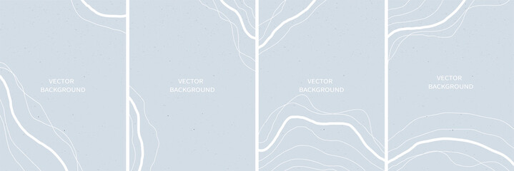 Set of vector abstract universal background with copy space for text.