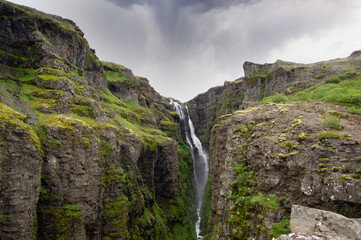 Glymur Wasserfall