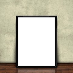 white frame on the wall - 405204914