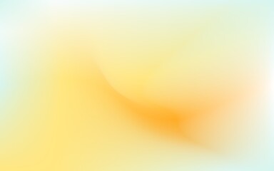 Blurry modern abstract with dynamic gradient mesh background with smooth color combination such as yellow, orange, and blue.