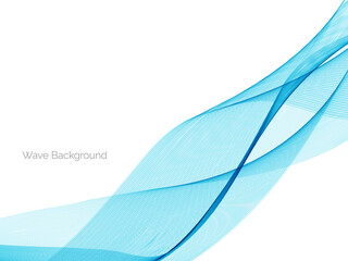 blue wave design decorative background